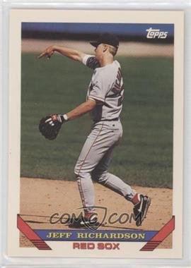 1993 Topps Traded - [Base] #81T - Jeff Richardson