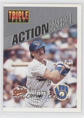 1993 Triple Play - Action Baseball Game #16 - Robin Yount