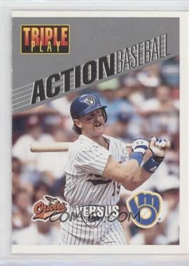 1993 Triple Play - Action Baseball Game #16 - Robin Yount