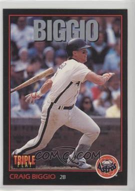 1993 Triple Play - [Base] #100 - Craig Biggio