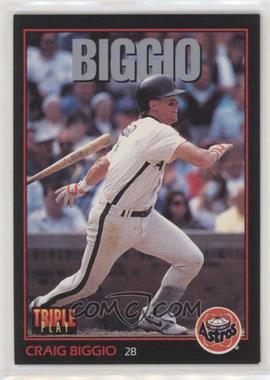 1993 Triple Play - [Base] #100 - Craig Biggio