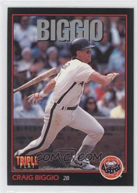 1993 Triple Play - [Base] #100 - Craig Biggio