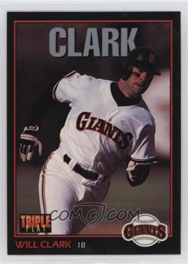 1993 Triple Play - [Base] #107 - Will Clark