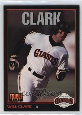 1993 Triple Play - [Base] #107 - Will Clark