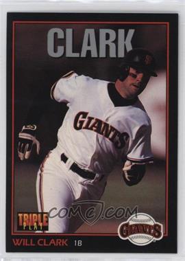 1993 Triple Play - [Base] #107 - Will Clark