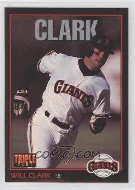 1993 Triple Play - [Base] #107 - Will Clark