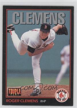 1993 Triple Play - [Base] #118 - Roger Clemens