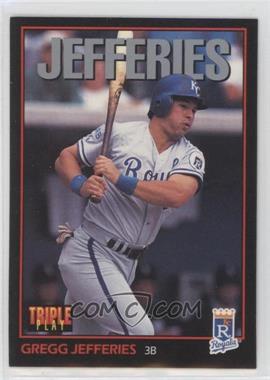 1993 Triple Play - [Base] #130 - Gregg Jefferies