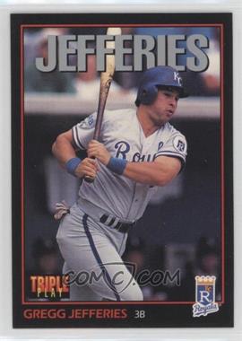 1993 Triple Play - [Base] #130 - Gregg Jefferies