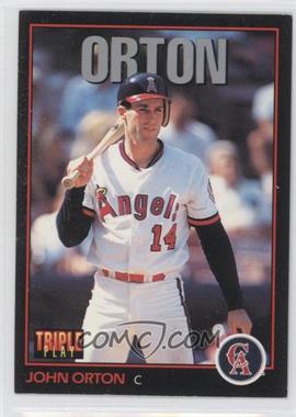 1993 Triple Play - [Base] #131 - John Orton