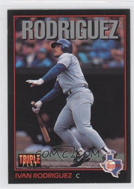 1993 Triple Play - [Base] #16 - Ivan Rodriguez