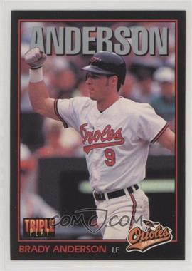 1993 Triple Play - [Base] #166 - Brady Anderson