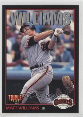 1993 Triple Play - [Base] #171 - Matt Williams