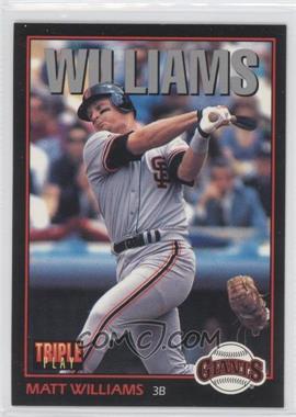 1993 Triple Play - [Base] #171 - Matt Williams