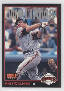 1993 Triple Play - [Base] #171 - Matt Williams