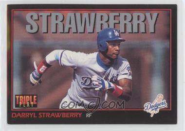 1993 Triple Play - [Base] #187 - Darryl Strawberry [EX to NM]