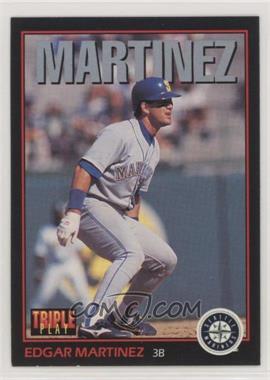 1993 Triple Play - [Base] #20 - Edgar Martinez