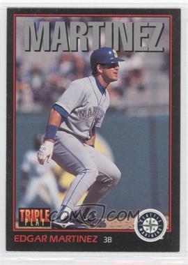 1993 Triple Play - [Base] #20 - Edgar Martinez
