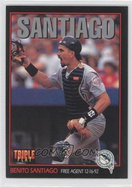 1993 Triple Play - [Base] #210 - Benito Santiago