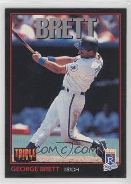 1993 Triple Play - [Base] #214 - George Brett