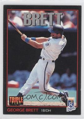 1993 Triple Play - [Base] #214 - George Brett