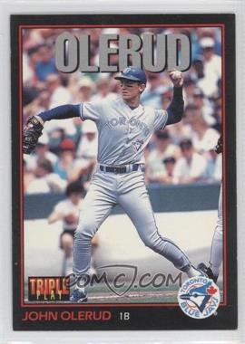 1993 Triple Play - [Base] #222 - John Olerud