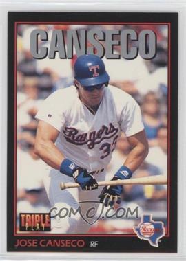 1993 Triple Play - [Base] #243 - Jose Canseco