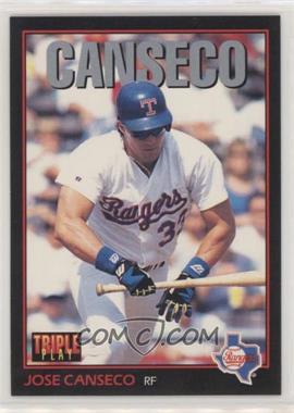 1993 Triple Play - [Base] #243 - Jose Canseco