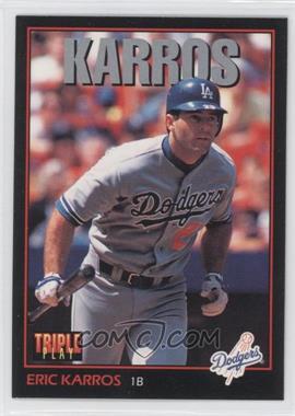 1993 Triple Play - [Base] #4 - Eric Karros