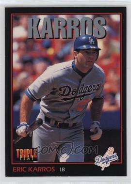 1993 Triple Play - [Base] #4 - Eric Karros