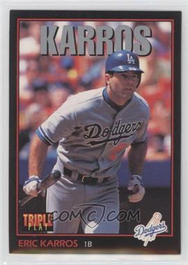 1993 Triple Play - [Base] #4 - Eric Karros