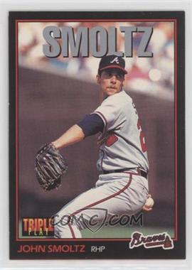 1993 Triple Play - [Base] #67 - John Smoltz