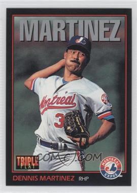1993 Triple Play - [Base] #74 - Dennis Martinez