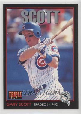 1993 Triple Play - [Base] #84 - Gary Scott