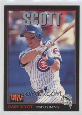 1993 Triple Play - [Base] #84 - Gary Scott