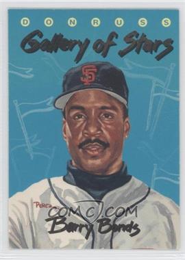 1993 Triple Play - Gallery of Stars #GS-1 - Barry Bonds
