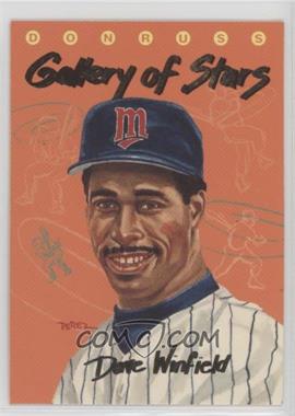 1993 Triple Play - Gallery of Stars #GS-5 - Dave Winfield