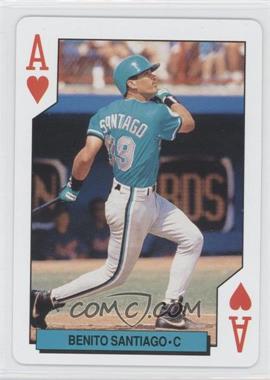 1993 U.S. Playing Card Florida Marlins Inaugural Year Playing Cards - Box Set [Base] #AH - Benito Santiago