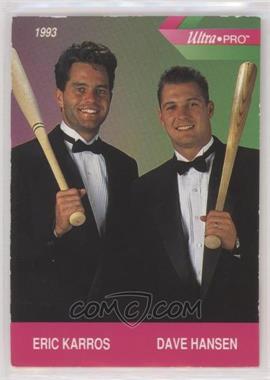 1993 Ultra-Pro Page Promos - [Base] #5 - Eric Karros, Dave Hansen /100000