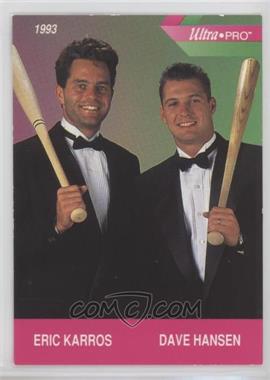 1993 Ultra-Pro Page Promos - [Base] #5 - Eric Karros, Dave Hansen /100000