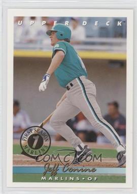 1993 Upper Deck - [Base] - Florida Marlins First Season #754 - Jeff Conine [Noted]