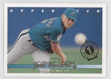 1993 Upper Deck - [Base] - Florida Marlins First Season #758 - Jack Armstrong