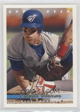 1993 Upper Deck - [Base] - Gold Hologram #125 - Roberto Alomar