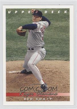 1993 Upper Deck - [Base] - Gold Hologram #135 - Roger Clemens