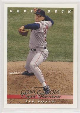 1993 Upper Deck - [Base] - Gold Hologram #135 - Roger Clemens