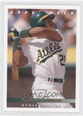 1993 Upper Deck - [Base] - Gold Hologram #145 - Ruben Sierra