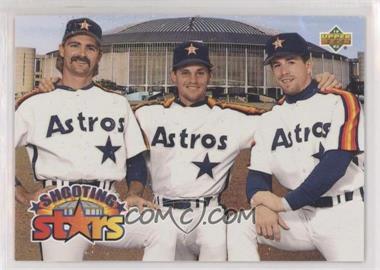 1993 Upper Deck - [Base] - Gold Hologram #475 - Shooting Stars (Doug Drabek, Craig Biggio, Jeff Bagwell) [EX to NM]