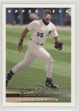 1993 Upper Deck - [Base] - Gold Hologram #555 - Frank Thomas