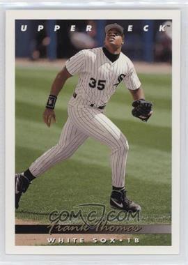 1993 Upper Deck - [Base] - Gold Hologram #555 - Frank Thomas