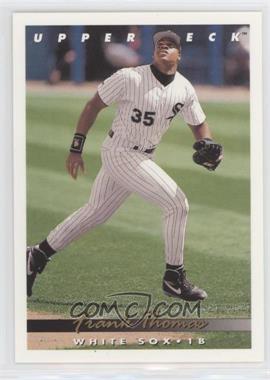 1993 Upper Deck - [Base] - Gold Hologram #555 - Frank Thomas